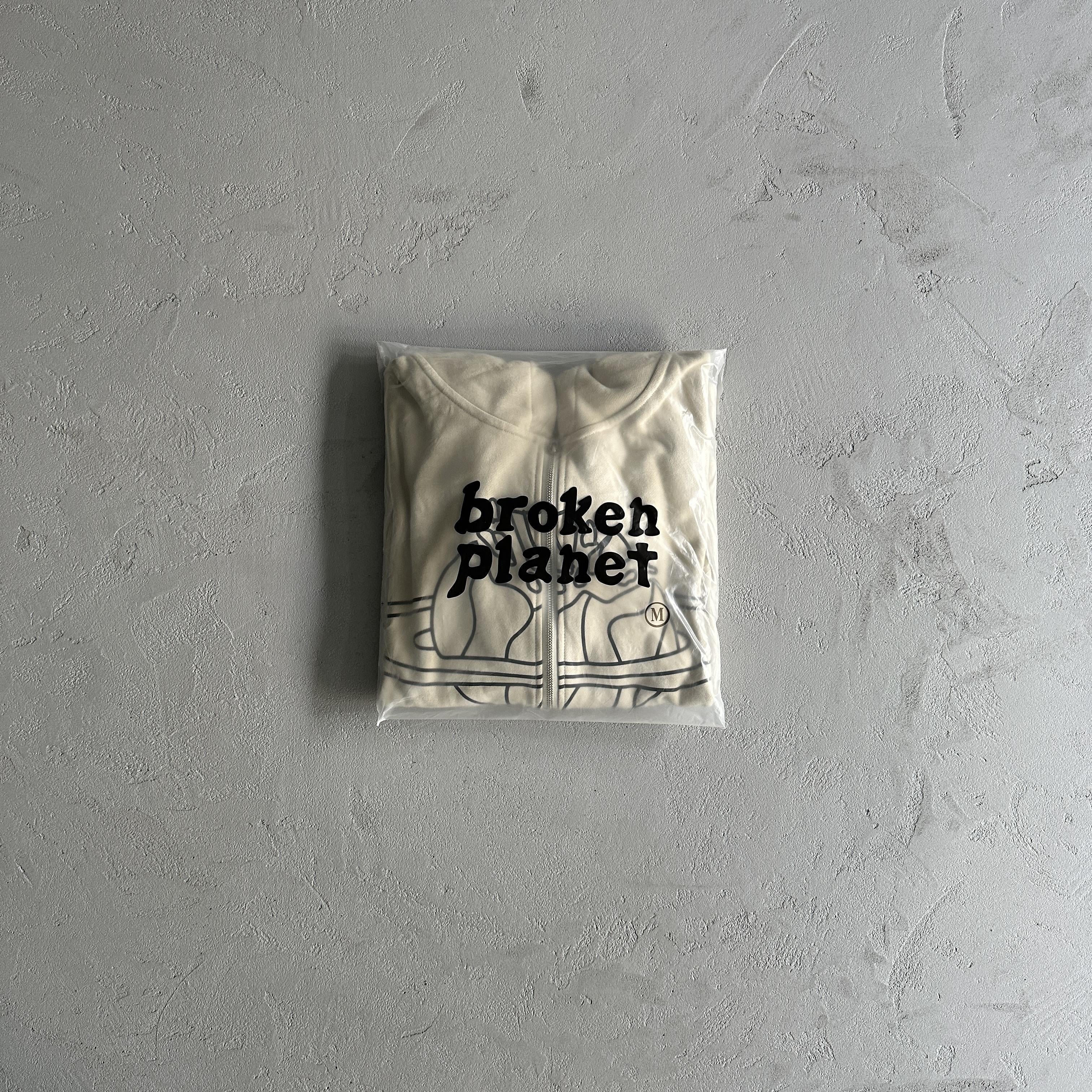 Broken P Planet Zip Up Hoodie