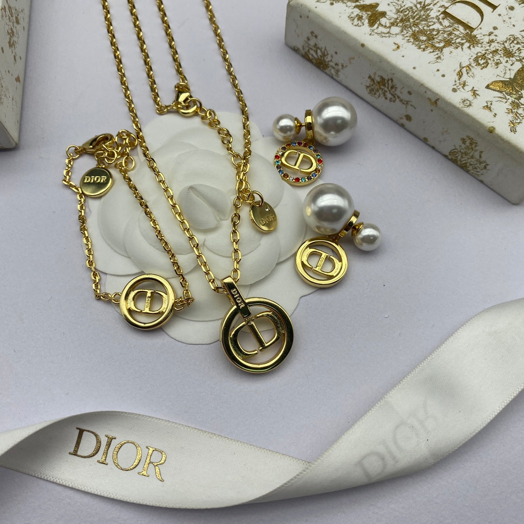 18K Dior Tribales Multicolor Crystals Earrings