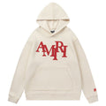 AMRI Staggered Logo-Patches Hoodies