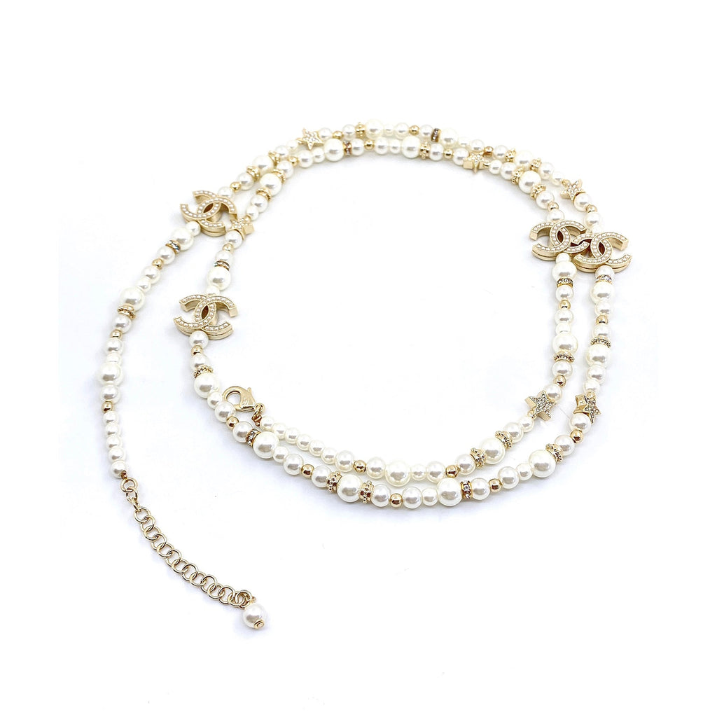 18K  Chanel Pearls Necklace