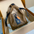 LOUIS VUITTON ATLANTIS BB 17 IN BROWN MONOGRAM REVERSE CANVAS